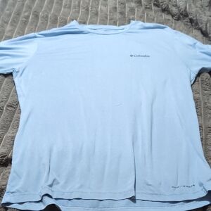Columbia Men's Sky Blue Short Sleeve Tee